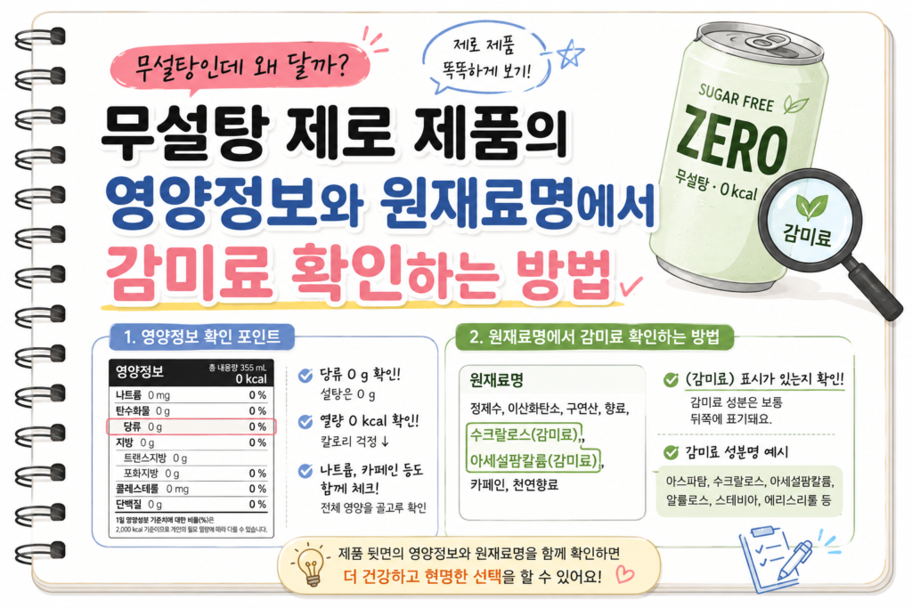 무설탕 제로