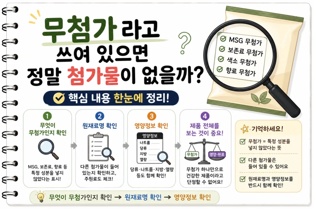 무첨가