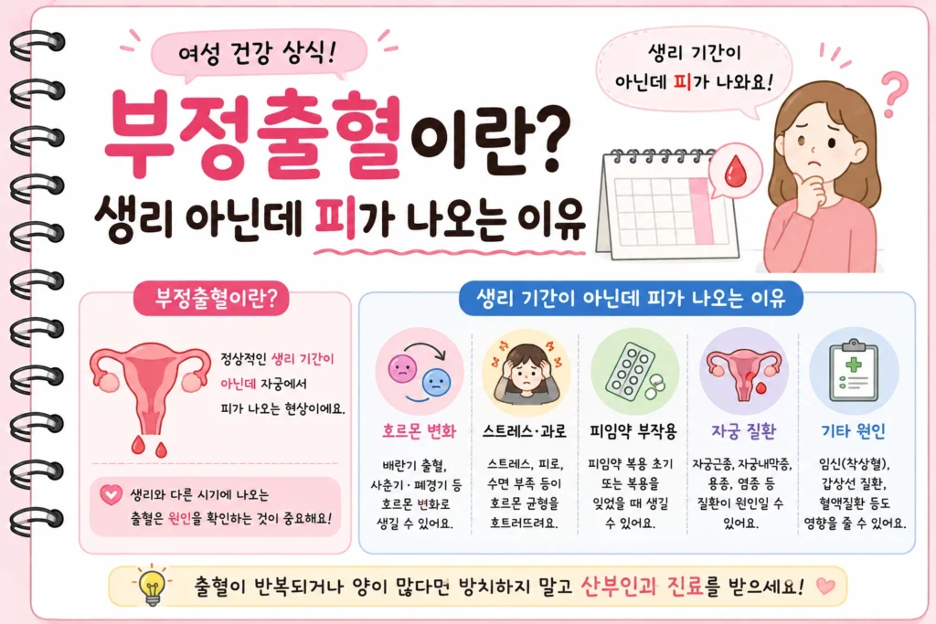 부정출혈
