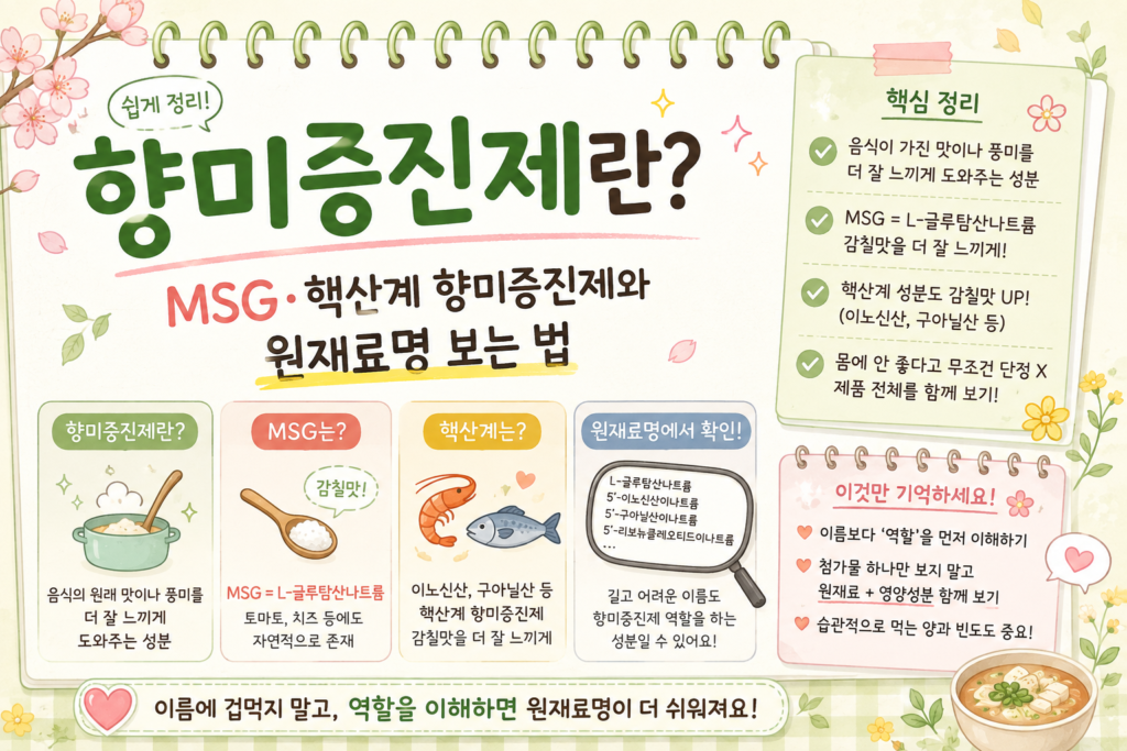 향미증진제