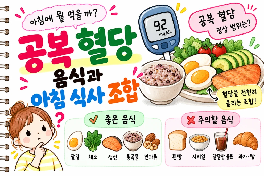 공복 혈당 음식