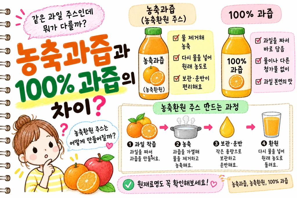 농축과즙이란