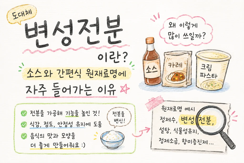변성전분이란