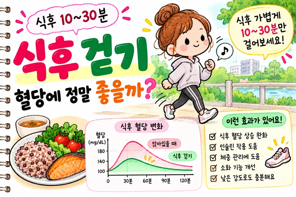식후 걷기