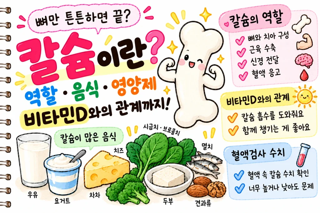 칼슘 역할