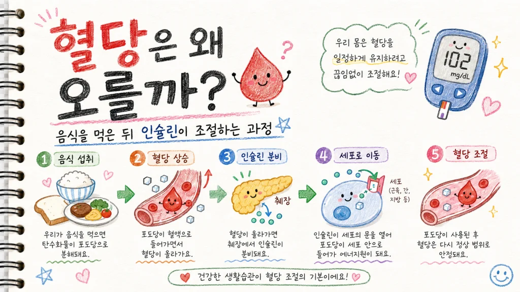 혈당이 오르는 이유